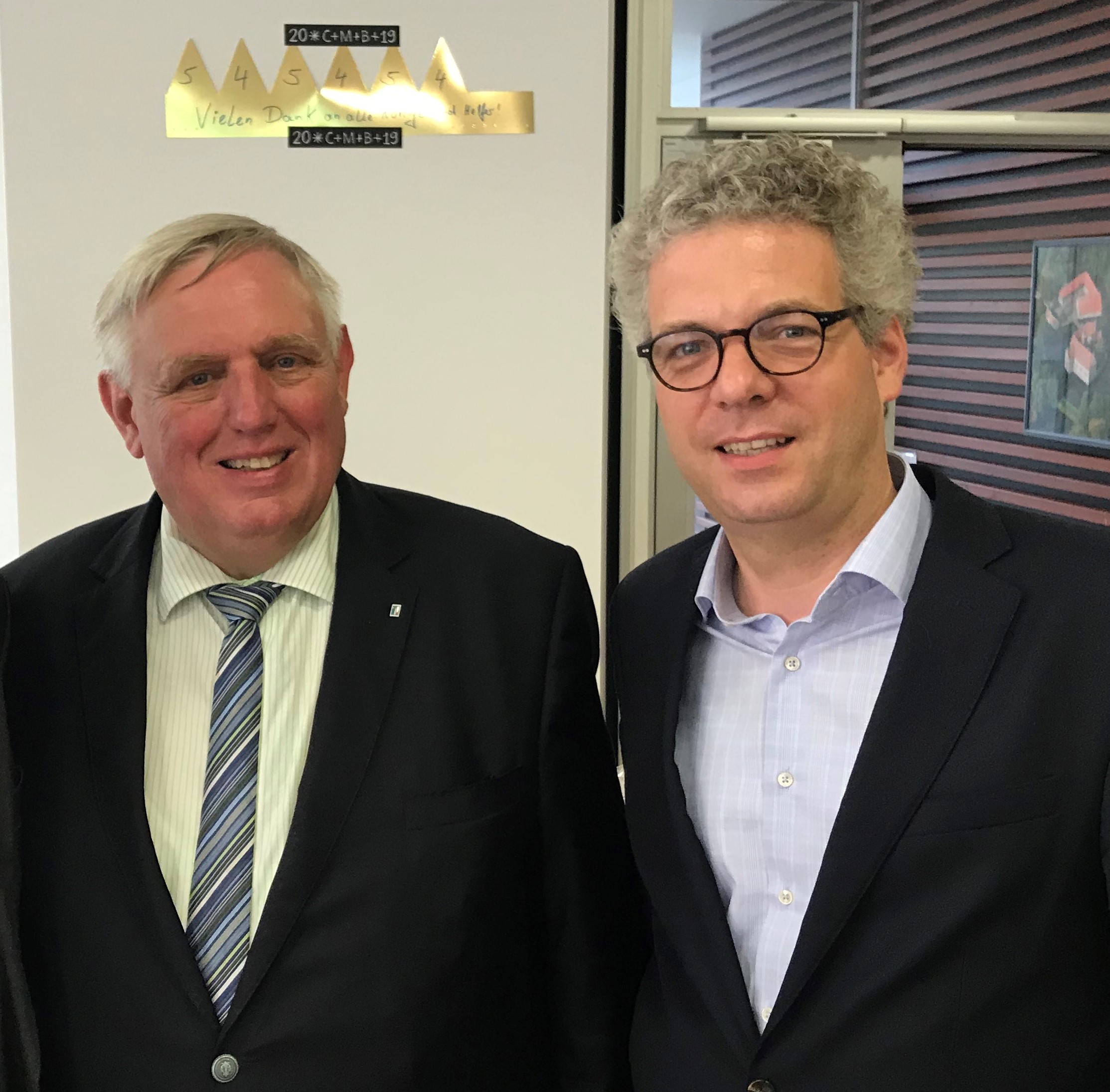 Treffen mit NRW-Gesundheitsminister Karl-Josef Laumann