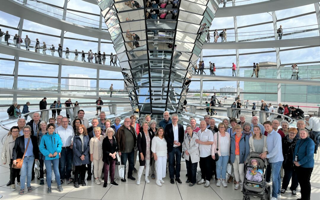 Nacke begrüßt Münsteraner im Deutschen Bundestag